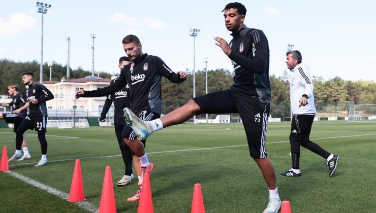 Beşiktaş’ta Lyon maçı hazırlıkları başladı