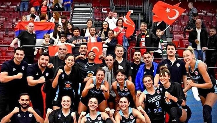 Bodrum Basketbol ilk Avrupa maçına çıkıyor