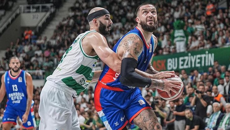 Bursaspor Basketbol – Anadolu Efes maç sonucu: 78-99