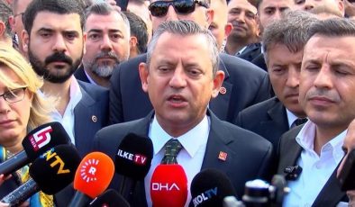 CHP lideri Özel: İstanbullularla birlikte bu kirli oyuna karşı halkın iradesini savunacağız