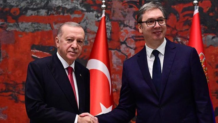 Cumhurbaşkanı Erdoğan ile Sırbistan Cumhurbaşkanı Vucic ortak basın toplantısı düzenliyor