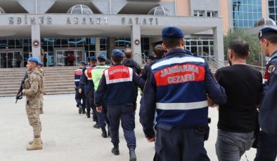 Edirne’de son 1 haftada Yunanistan’a kaçmak isteyen 7 terör şüphelisi yakalandı