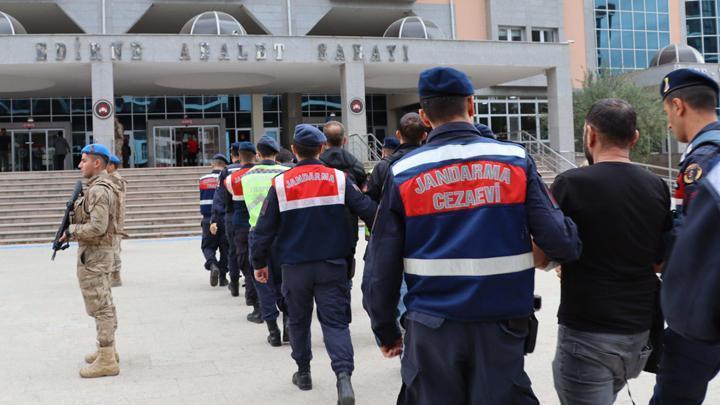 Edirne’de son 1 haftada Yunanistan’a kaçmak isteyen 7 terör şüphelisi yakalandı