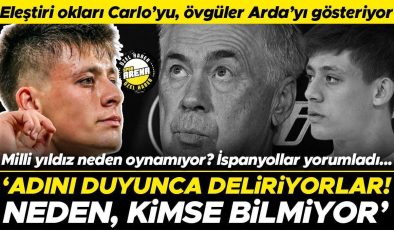 Eleştiri okları Carlo Ancelotti’yi, övgüler Arda Güler’i gösteriyor: Adını duyunca deliriyorlar | Neden, kimse bilmiyor