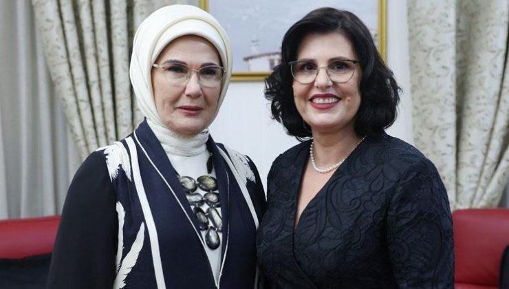 Emine Erdoğan, Armanda Begay ile görüştü