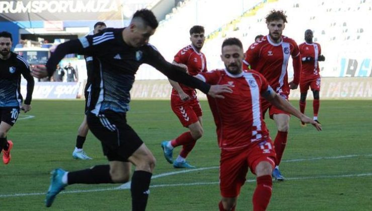 Erzurumspor FK farklı kazandı! 4 gol, 2 penaltı