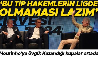 Fatih Terim, Mustafa Denizli ve Şenol Güneş, futbol gündemine dair konuştu: Bu tip hakemlerin ligde olmaması lazım | Mourinho sözleri: Dünyanın en başarılı…