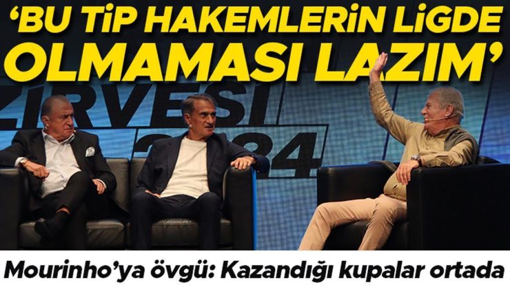 Fatih Terim, Mustafa Denizli ve Şenol Güneş, futbol gündemine dair konuştu: Bu tip hakemlerin ligde olmaması lazım | Mourinho sözleri: Dünyanın en başarılı…