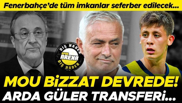 Fenerbahçe, Real Madrid’i bekliyor! Jose Mourinho, Arda Güler için bizzat devreye girecek…