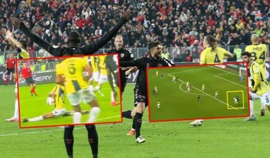 Fenerbahçe’de gol öncesi faul itirazı! Samsunspor cephesi ise penaltı bekledi