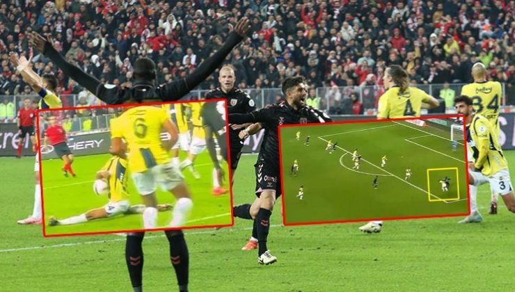 Fenerbahçe’de gol öncesi faul itirazı! Samsunspor cephesi ise penaltı bekledi