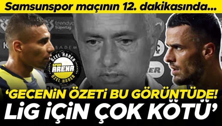 Fenerbahçe’nin Samsunspor karşısındaki puan kaybı sonrası flaş tespit: Gecenin özeti bu görüntüde | Lig için iyi değil