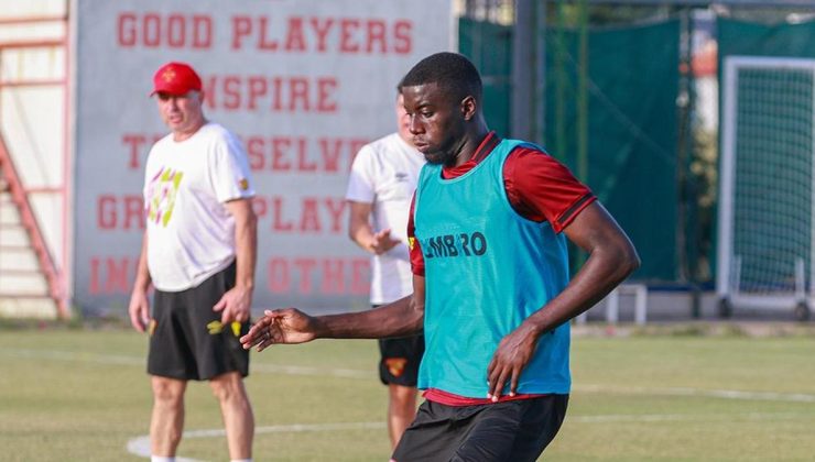 Göztepe, Eyüpspor maçı hazırlıklarına iki antrenmanla devam etti