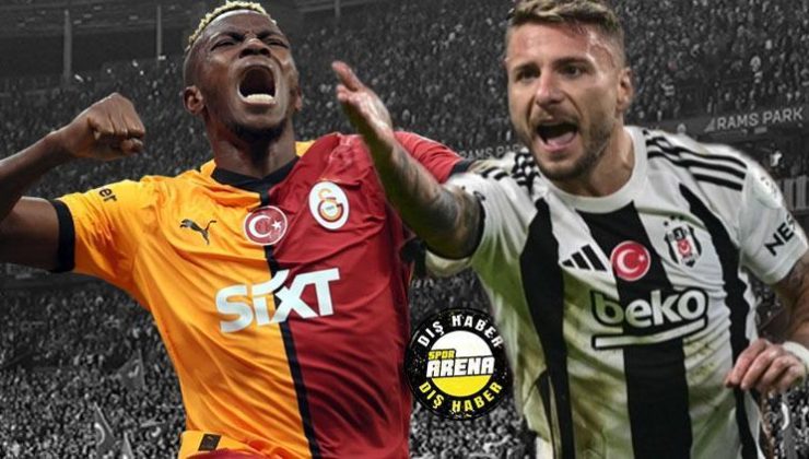 Galatasaray-Beşiktaş derbisi İtalya’da gündem oldu: ‘Victor Osimhen, Ciro Immobile’yı nakavt etti’