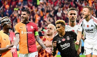 Galatasaray-Beşiktaş derbisi öncesi dikkat çeken detay