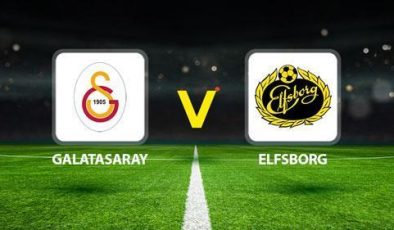 GALATASARAY ELFSBORG CANLI YAYIN || Galatasaray Elfsborg maçı saat kaçta, hangi kanalda? Muhtemel 11’ler belli oldu!