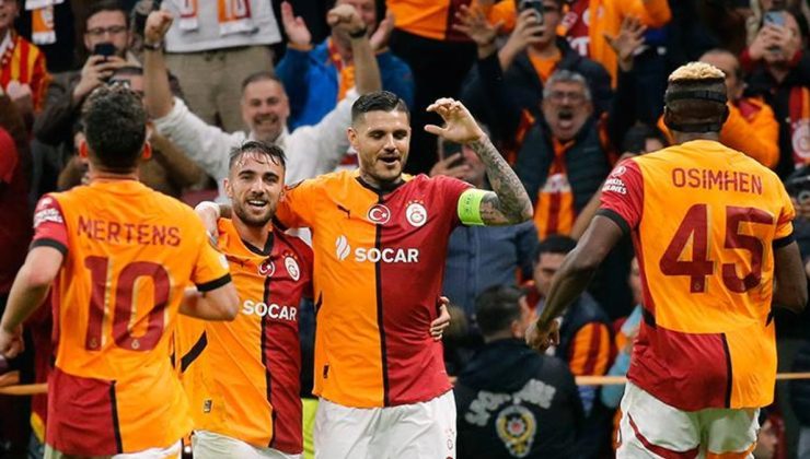 Galatasaray'da Icardi varsa sorun yok: Sahne yine onun! 8 Avrupa Kupası maçının 6'sında…