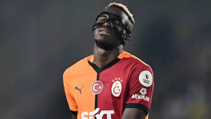 Galatasaray’da Victor Osimhen’den kötü haber