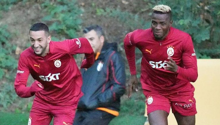 Galatasaray’ın Antalyaspor kadrosu açıklandı! Osimhen, Ziyech ve Barış Alper kadroda