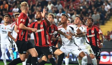 Gaziantep FK 1-1 Beşiktaş (Süper Lig maçı özeti)