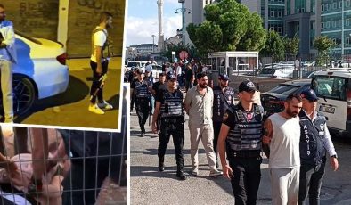 Gaziantep’teki görüntüler tepki çekmişti: Uzun namlulu silahlarla poz veren kişiler adliyeye sevk edildi