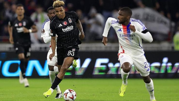 Gedson hayat verdi! (ÖZET) Lyon – Beşiktaş maçı maç sonucu: 0-1