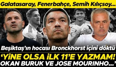 Giovanni van Bronckhorst içini döktü! Galatasaray, Fenerbahçe, Semih Kılıçsoy… | Yine olsa ilk 11’e yazmam | Okan Buruk ve Jose Mourinho…