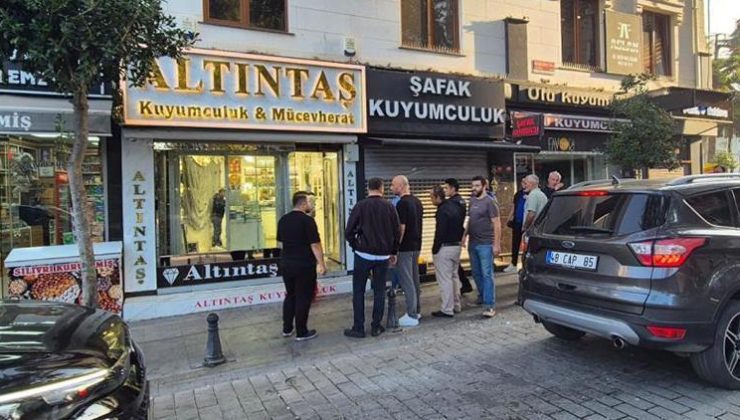 İstanbul’da kuyumcu soygunu: 2 kilo altını alarak kaçtılar