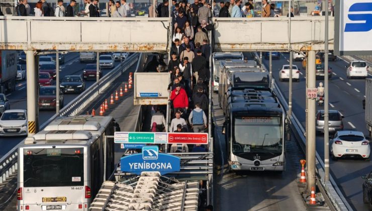 İstanbul’da sabah trafik yoğunluğu