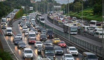 İstanbul’da trafik yoğunluğu! Yüzde 74’ü buldu