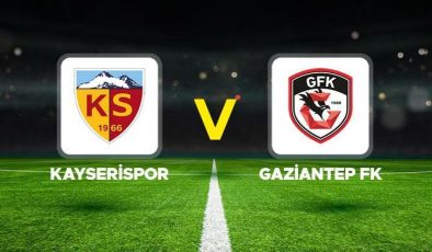 Kayserispor Gaziantep FK maçı ne zaman, saat kaçta? Trendyol Süper Lig Kayserispor Gaziantep FK maçı hangi kanalda?