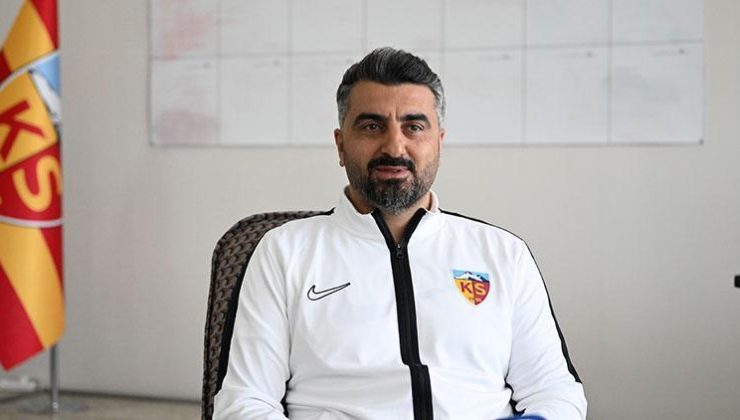 Kayserispor Teknik Direktörü Sinan Kaloğlu: ‘Burada zor bir görev üstlendik’