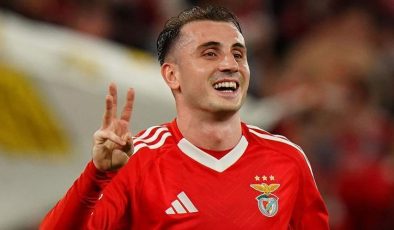 Kerem Aktürkoğlu hat-trick yaptı, Benfica fark attı