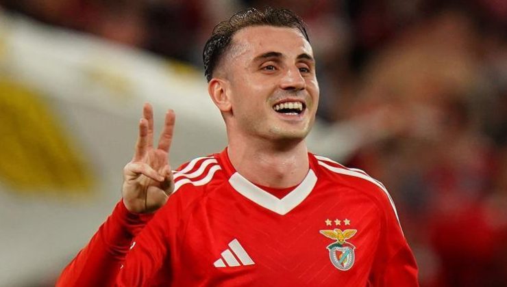 Kerem Aktürkoğlu hat-trick yaptı, Benfica fark attı