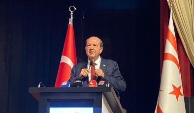 KKTC Cumhurbaşkanı Tatar: Benim arkamda 85 milyonluk Türkiye Cumhuriyeti var