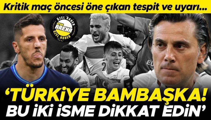 Kritik Karadağ maçı öncesi o detaya dikkat çektiler: Türkiye, Montella ile başka | Bu iki isme dikkat edin