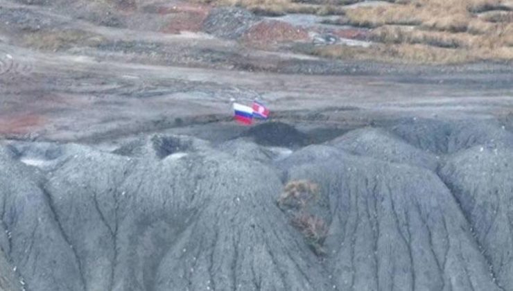 Kuzey Kore bayrağı Ukrayna’da görüldü iddiası