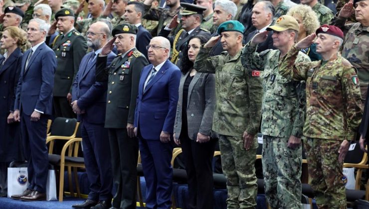 Milli Savunma Bakanı Güler, Kosova Barış Gücü Komutanlığı devir teslim törenine katıldı