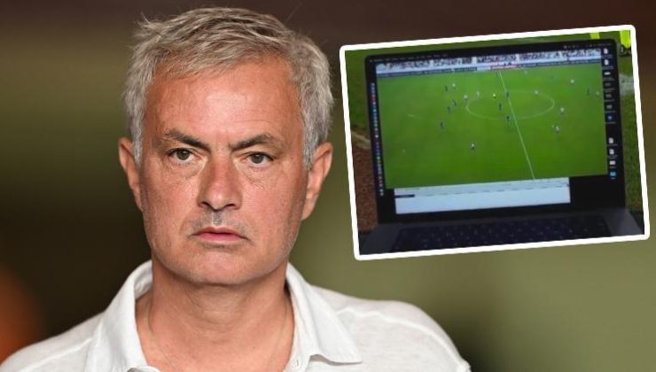 Mourinho’nun laptoplu protestosu dünyada yankılandı: Dahilik ve delilik