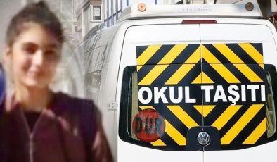 Okul servis minibüsünden düşen Elif feci şekilde can verdi