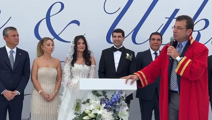 Özgür Özel, Avcılar Belediye Başkanı Çaykara’nın nikah şahidi oldu