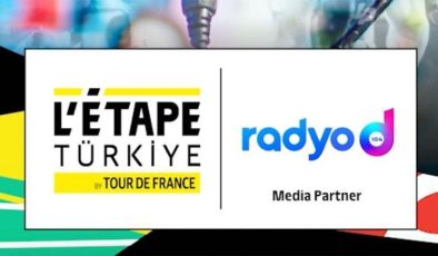 Radyo D, L’Étape Türkiye by Tour de France’ın radyo sponsoru oldu