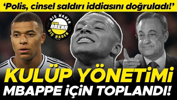 Real Madrid, Kylian Mbappe için toplandı! Polis, cinsel saldırı iddiasını doğruladı…