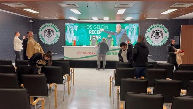 Recep Uçar'ın Konyaspor kariyeri protesto ile başladı