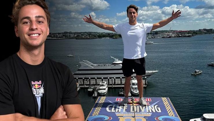 Red Bull Cliff Diving'in Türkiye ayağında ilk kez atlayış yapan Kıvanç Gür: Olimpiyat kotası için inancım var