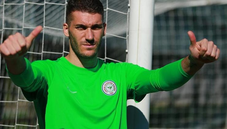 Rizespor'un kalecisi Grbic'in isteği galibiyet serisine devam etmek