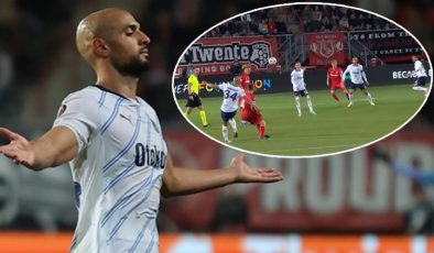 Sofyan Amrabat’tan geceye damga vuran asist! Twente-Fenerbahçe maçında bir ilki başardı