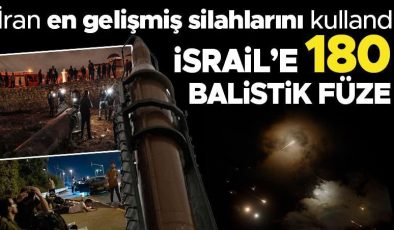 Son dakika gelişmeler…Orta Doğu uçurumun eşiğinde! İran en gelişmiş silahlarını kullandı: İsrail’e 180 balistik füze! İsrail’den intikam sözü…