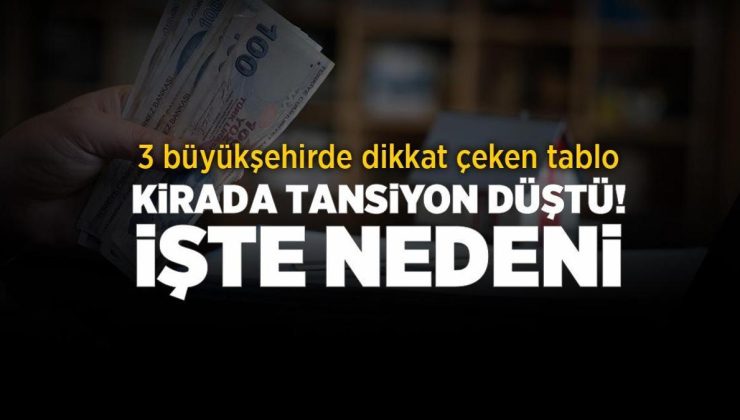 SON DAKİKA: Kira artış oranı % 50’nin altına geriledi! 3 büyükşehir mercek altında: İşte en fazla düşüşün olduğu yer