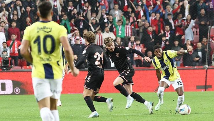 CANLI |                     (ÖZET) Samsunspor-Fenerbahçe maç sonucu: 2-2 (Samsun'da gol düellosu! Fenerbahçe 88'de yıkıldı)